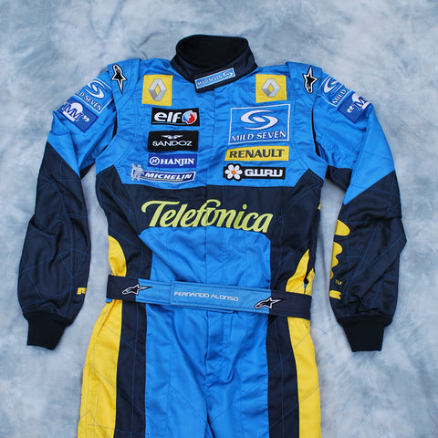 Fernando Alonso Renault F1 overalls race suit