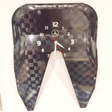 Mercedes W02 2012 carbon fibre floor piece clock Schumacher