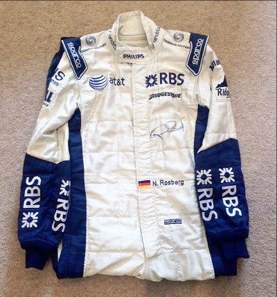 Nico Rosberg Williams F1 overalls race suit 2009