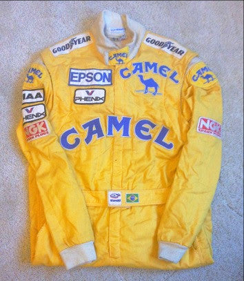 Nelson Piquet Lotus F1 overalls worn suit race