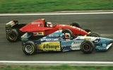 Ferrari piston and conrod Jean Alesi F1 Formula one part 1995 engine V12